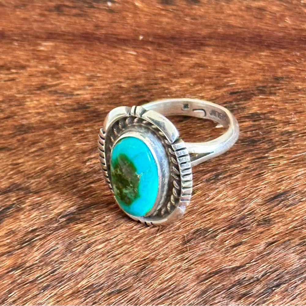 Sterling Silver and Turquoise Native Ring NWOT - Picture 3 of 15